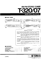 Yamaha T-07 - Service Manual